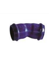 CODO ENCHUFE PVC DE 22º