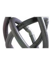 TUBERÍA PVC FLEXIBLE COLOR GRIS