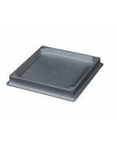 TAPA ESTANCA DE ALUMINIO FUNDIDO RELLENABLE SENCILLA