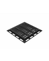 REJA-MARCO C-250 500X500 MODELO D-12C PLANA