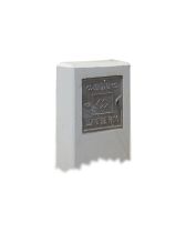 ARMARIO DE HORMIGÓN CON PUERTA DE ALUMINIO