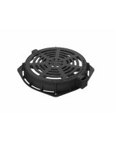 TAPA - REJA DE FUNDICION PARA POZO  D-400