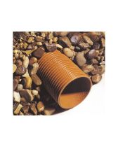 TUBERÍA PVC RANURADA CIRCULAR DOBLE PARED